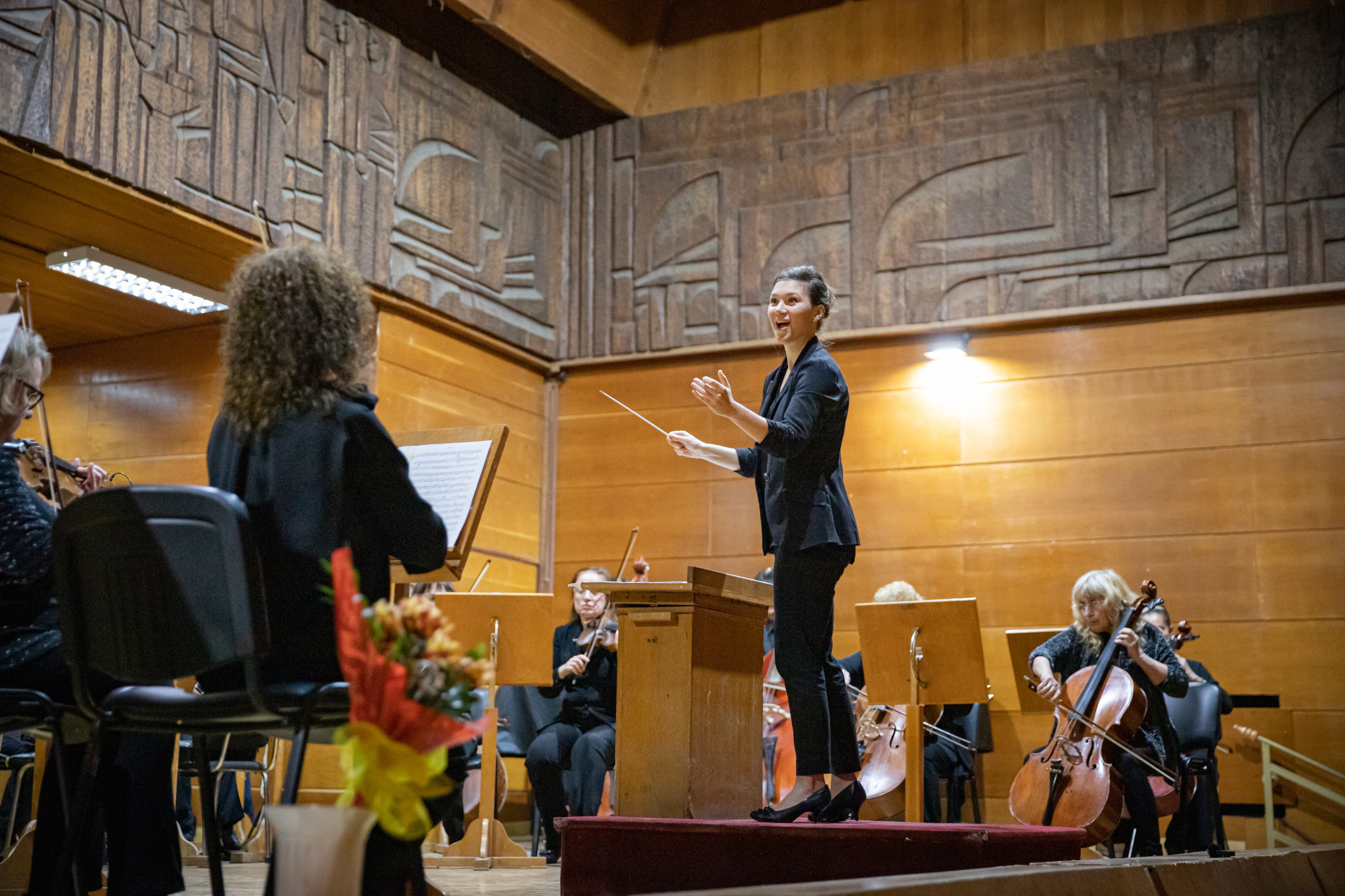 Conducting Shumen Symphony Orchestra